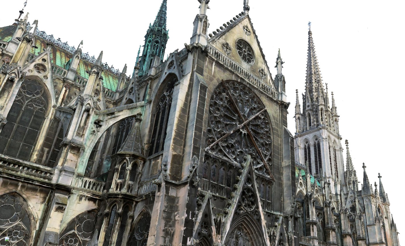releve3d-cathedrale relevé 3D de cathédrale