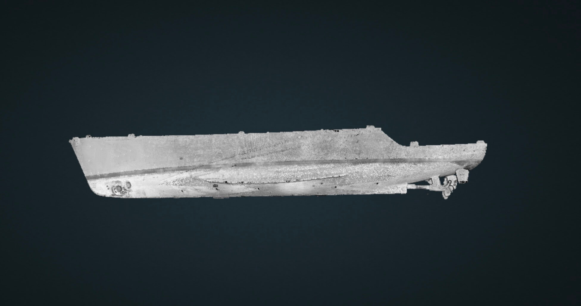 relevé 3D bateau industrie maritime scan 3D
